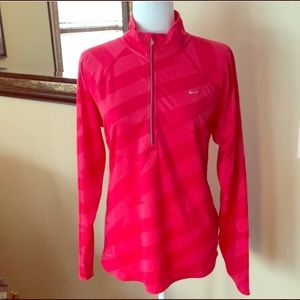 Nike Dry fit 1/2 zip pullover